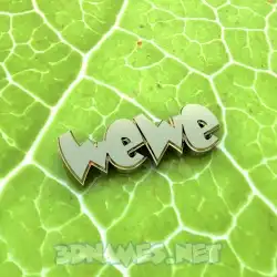 wewe in Gold Leaf style - 3D name wallpaper