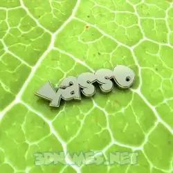 yasso in Gold Leaf style - 3D name wallpaper