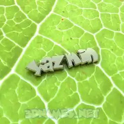 yazmin in Gold Leaf style - 3D name wallpaper