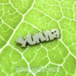 yumna in Gold Leaf style - 3D name wallpaper