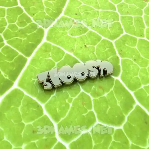 3loosh in Gold Leaf style - 3D name wallpaper 3loosh in Gold Leaf style - 3D name wallpaper