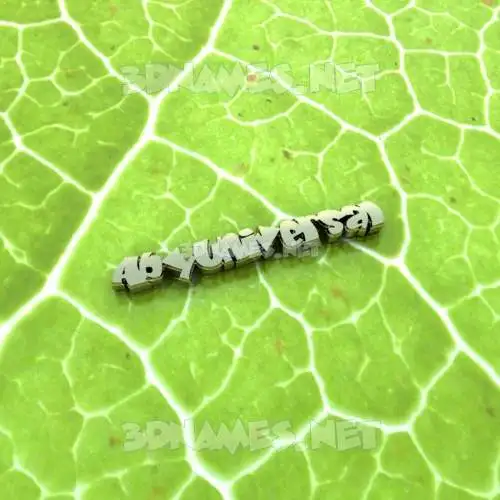 abyuniversal in Gold Leaf style - 3D name wallpaper