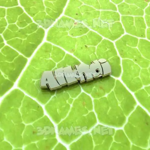 alkndi in Gold Leaf style - 3D name wallpaper