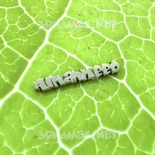 almahmeed in Gold Leaf style - 3D name wallpaper