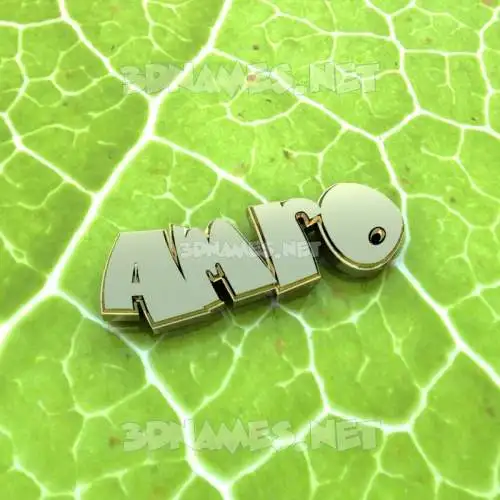 amro in Gold Leaf style - 3D name wallpaper amro in Gold Leaf style - 3D name wallpaper