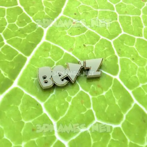 bev'z in Gold Leaf style - 3D name wallpaper bev'z in Gold Leaf style - 3D name wallpaper