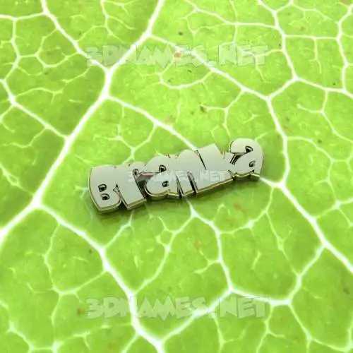branka in Gold Leaf style - 3D name wallpaper branka in Gold Leaf style - 3D name wallpaper