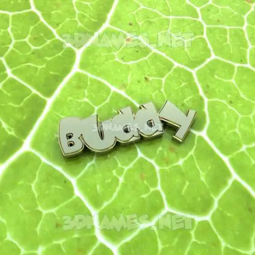 buddy in Gold Leaf style - 3D name wallpaper buddy in Gold Leaf style - 3D name wallpaper