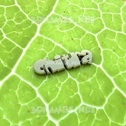 chitra in Gold Leaf style - 3D name wallpaper