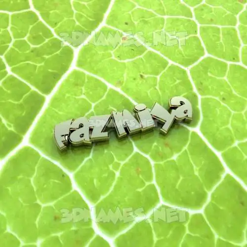 fazmiya in Gold Leaf style - 3D name wallpaper fazmiya in Gold Leaf style - 3D name wallpaper