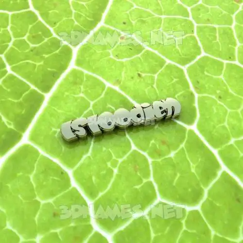 isloodien in Gold Leaf style - 3D name wallpaper