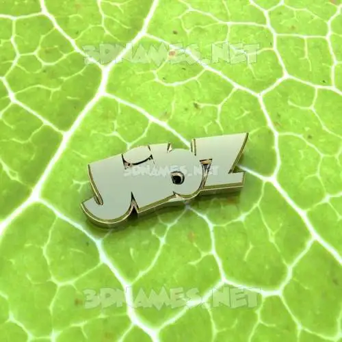 jibz in Gold Leaf style - 3D name wallpaper jibz in Gold Leaf style - 3D name wallpaper