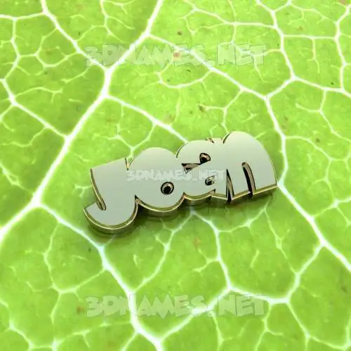joan in Gold Leaf style - 3D name wallpaper