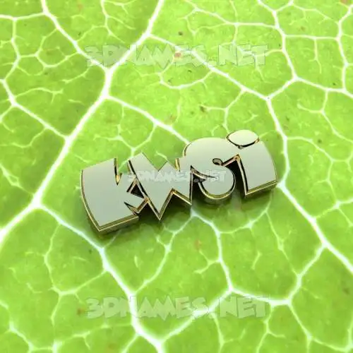 kwsi in Gold Leaf style - 3D name wallpaper kwsi in Gold Leaf style - 3D name wallpaper
