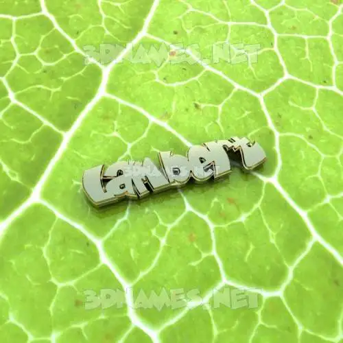 lambert in Gold Leaf style - 3D name wallpaper lambert in Gold Leaf style - 3D name wallpaper