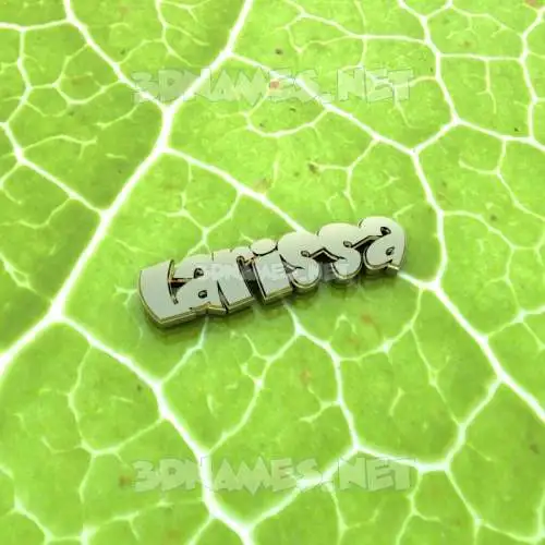 larissa in Gold Leaf style - 3D name wallpaper larissa in Gold Leaf style - 3D name wallpaper