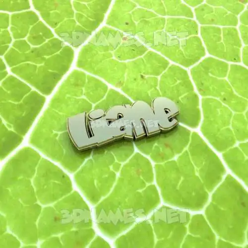 liane in Gold Leaf style - 3D name wallpaper liane in Gold Leaf style - 3D name wallpaper