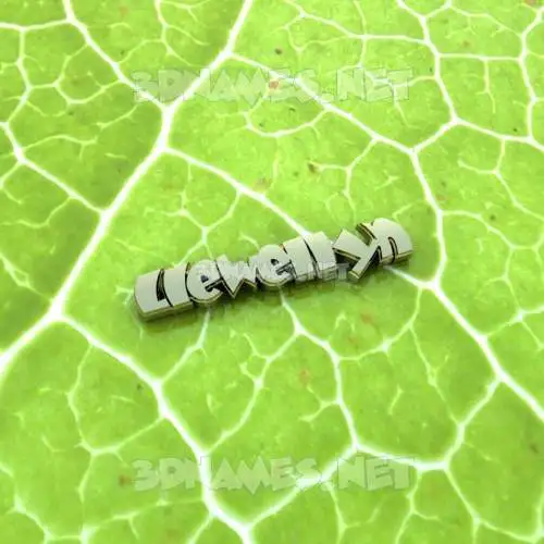 llewellyn in Gold Leaf style - 3D name wallpaper llewellyn in Gold Leaf style - 3D name wallpaper
