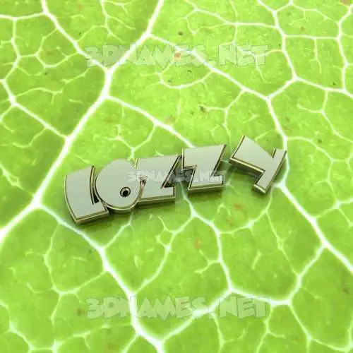 lozzy in Gold Leaf style - 3D name wallpaper lozzy in Gold Leaf style - 3D name wallpaper