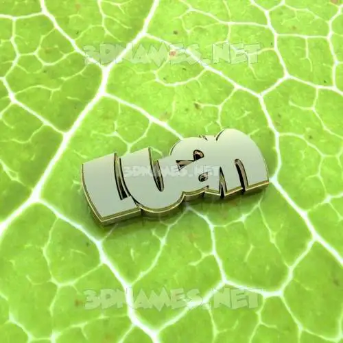 luan in Gold Leaf style - 3D name wallpaper luan in Gold Leaf style - 3D name wallpaper