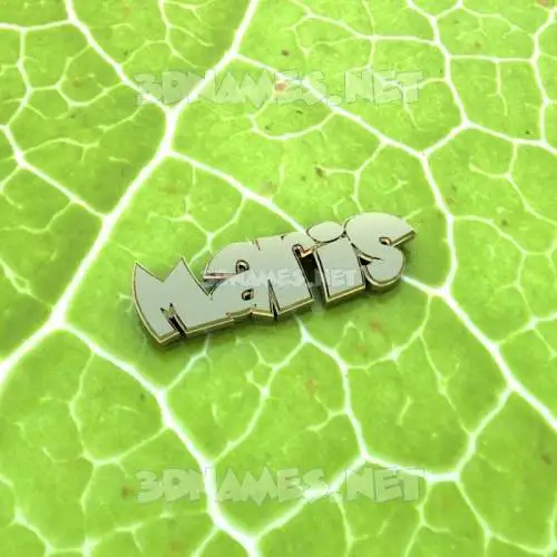 maris in Gold Leaf style - 3D name wallpaper