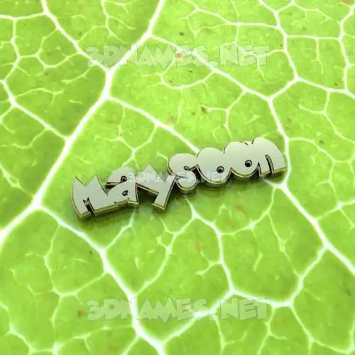 maysoon in Gold Leaf style - 3D name wallpaper maysoon in Gold Leaf style - 3D name wallpaper