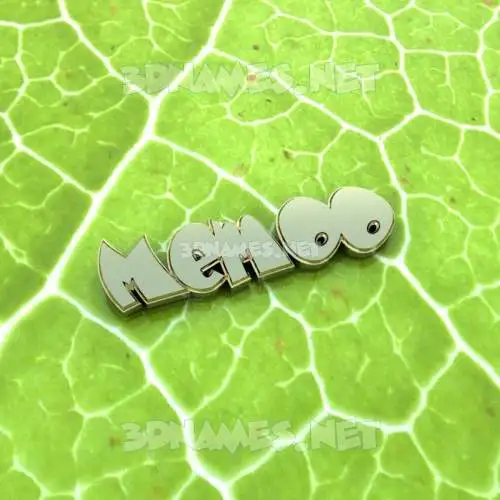 memoo in Gold Leaf style - 3D name wallpaper memoo in Gold Leaf style - 3D name wallpaper