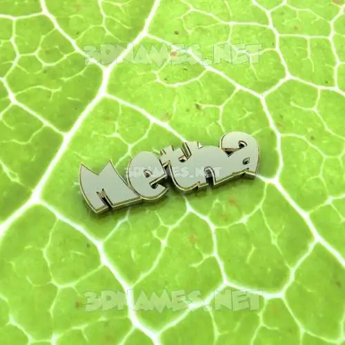 metha in Gold Leaf style - 3D name wallpaper metha in Gold Leaf style - 3D name wallpaper