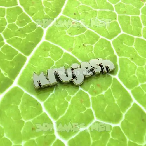 mrujesh in Gold Leaf style - 3D name wallpaper mrujesh in Gold Leaf style - 3D name wallpaper