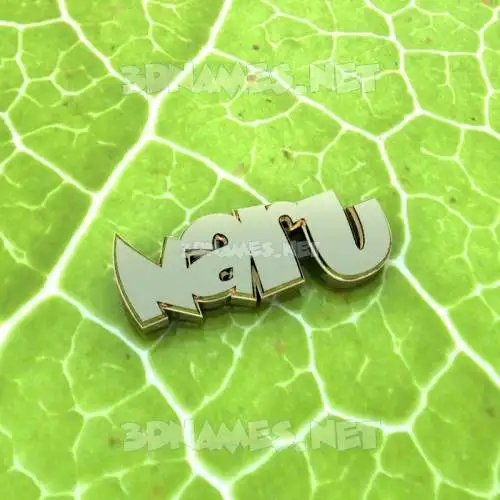 naru in Gold Leaf style - 3D name wallpaper naru in Gold Leaf style - 3D name wallpaper