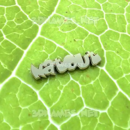 natout in Gold Leaf style - 3D name wallpaper natout in Gold Leaf style - 3D name wallpaper