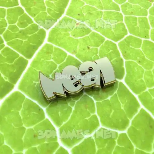 neal in Gold Leaf style - 3D name wallpaper neal in Gold Leaf style - 3D name wallpaper