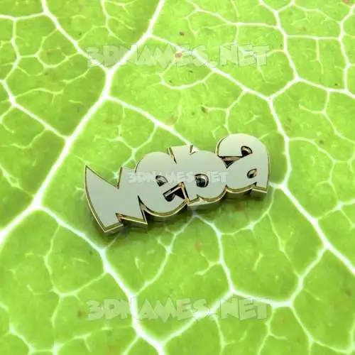 neba in Gold Leaf style - 3D name wallpaper neba in Gold Leaf style - 3D name wallpaper