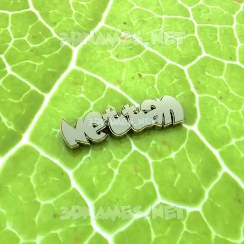 nettan in Gold Leaf style - 3D name wallpaper