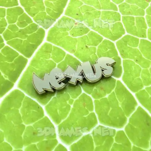 nexus in Gold Leaf style - 3D name wallpaper nexus in Gold Leaf style - 3D name wallpaper