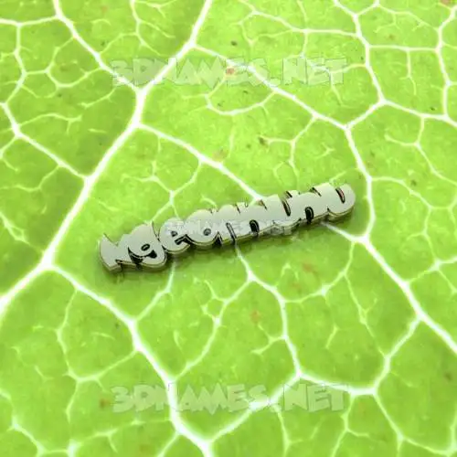 ngeonhuhu in Gold Leaf style - 3D name wallpaper