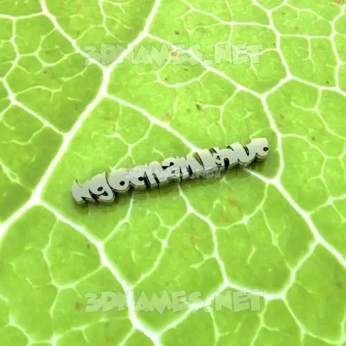 ngocnamkhuc in Gold Leaf style - 3D name wallpaper