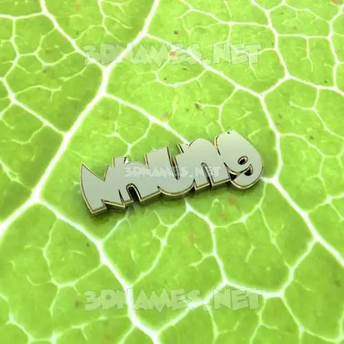 nhung in Gold Leaf style - 3D name wallpaper