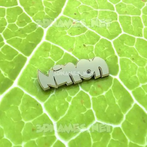 ninon in Gold Leaf style - 3D name wallpaper ninon in Gold Leaf style - 3D name wallpaper