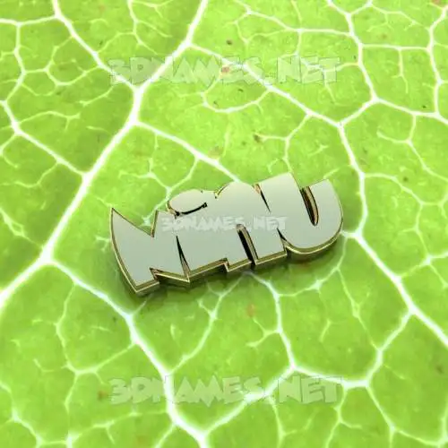 ninu in Gold Leaf style - 3D name wallpaper ninu in Gold Leaf style - 3D name wallpaper