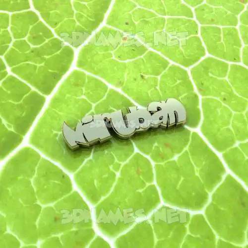 niruban in Gold Leaf style - 3D name wallpaper