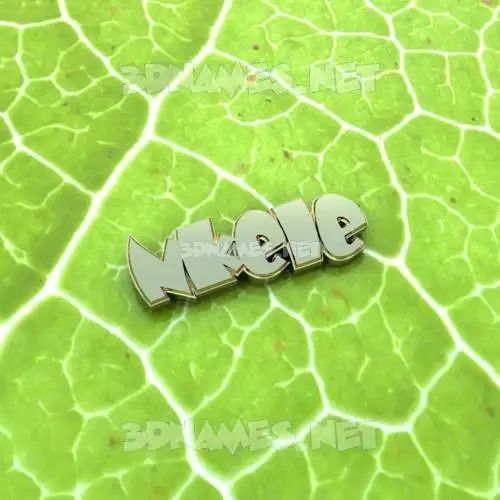 nkele in Gold Leaf style - 3D name wallpaper nkele in Gold Leaf style - 3D name wallpaper