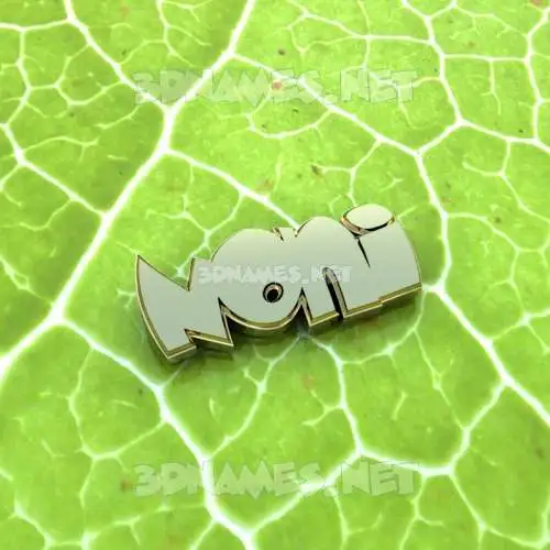 noni in Gold Leaf style - 3D name wallpaper