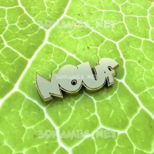 nouf in Gold Leaf style - 3D name wallpaper nouf in Gold Leaf style - 3D name wallpaper