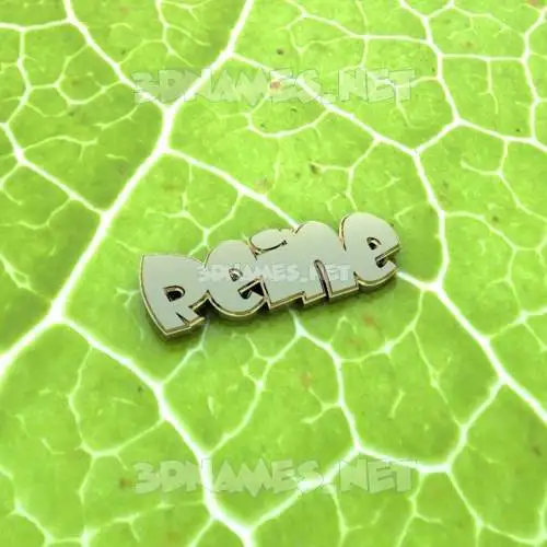 reine in Gold Leaf style - 3D name wallpaper reine in Gold Leaf style - 3D name wallpaper