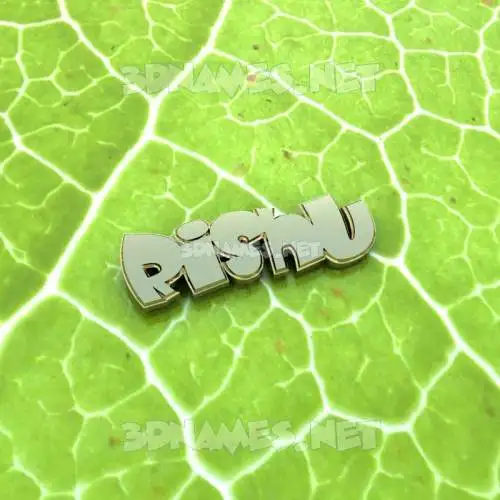 rishu in Gold Leaf style - 3D name wallpaper rishu in Gold Leaf style - 3D name wallpaper