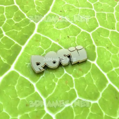 rosii in Gold Leaf style - 3D name wallpaper rosii in Gold Leaf style - 3D name wallpaper