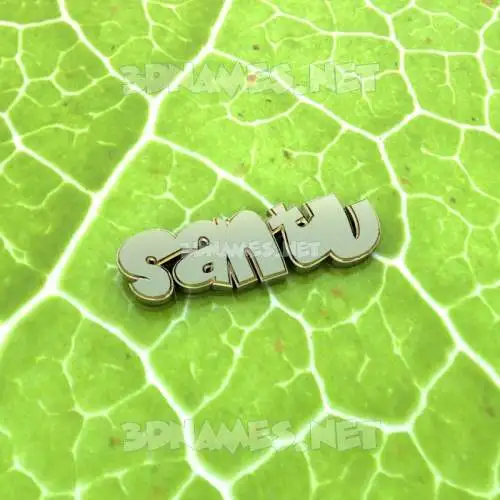 santu in Gold Leaf style - 3D name wallpaper santu in Gold Leaf style - 3D name wallpaper