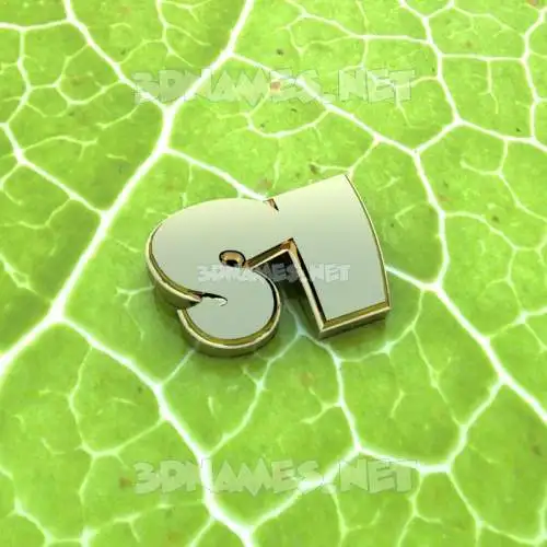 sl in Gold Leaf style - 3D name wallpaper sl in Gold Leaf style - 3D name wallpaper