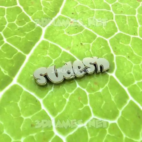 sudesh in Gold Leaf style - 3D name wallpaper